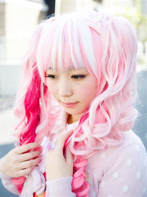 new hairstyle hairpunk fashions harajuku asian girls long hairstyle