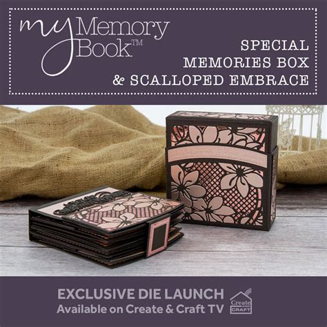 My Memory Book Special Memories Box And Scalloped Embrace — Tonic Studios