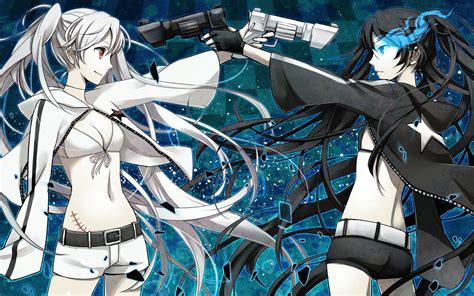 Tapety Pistolet Anime Dziewcząt Anime Black Rock Shooter Maszyna