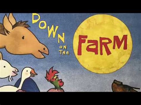 Down On The Farm READ ALOUD YouTube