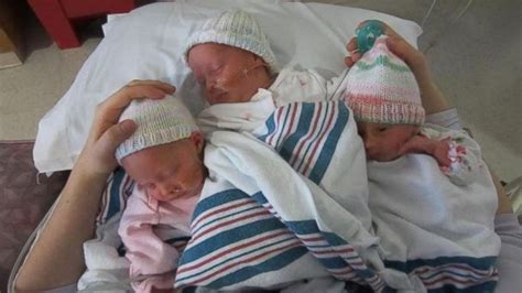 Rare Identical Triplets Have Mom Thrilled And Nervous Abc News