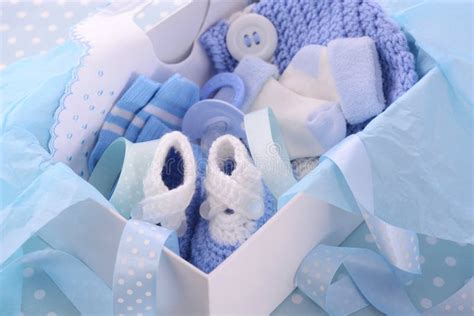 Baby Shower Its A Boy Blue T Stock Photo Image Of Blue Nostalgic