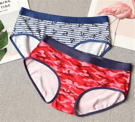 China Women Camouflage Print Underwear Panty Sexy Cotton Briefs China