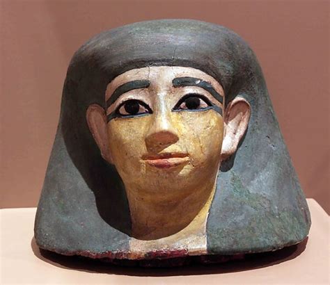 Lid From A Canopic Jar Middle Kingdom The Metropolitan Museum Of Art