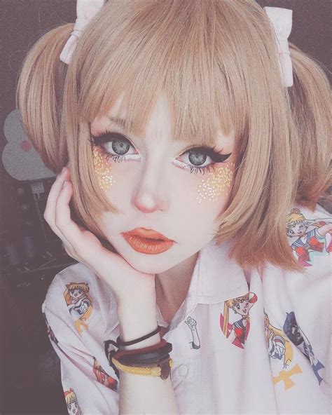 Kawaii Cute Anime Girl Makeup Anime Wallpaper Hd