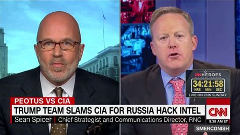 rnc spokesman sean spicer show me proof russia hacked the election cnn politics