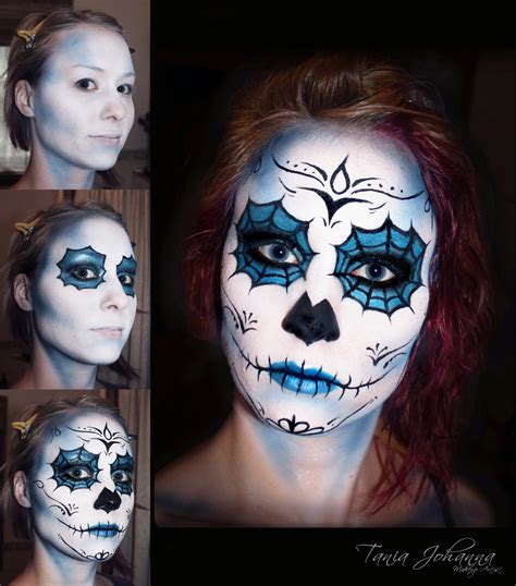 Sugar Skull Day Of The Dead Makeup Tania Makeupftw