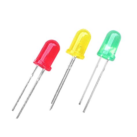 Ws 2x 150 X 3mm Red Green Yellow 2 Pin Led Light Emitting Diodes Ws Ebay