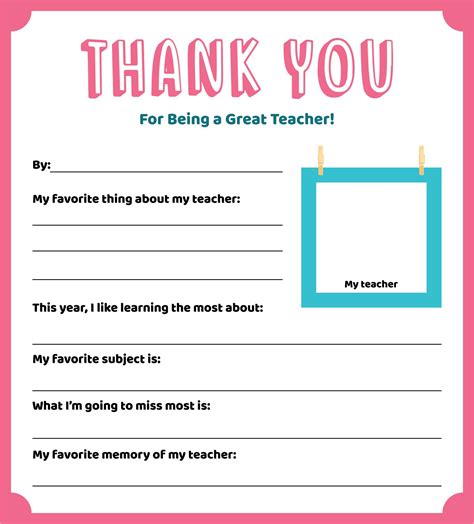 10 Best Printable Letters For Teachers Pdf For Free At Printablee