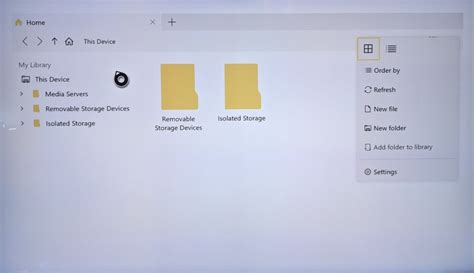 My File Explorer For The Xbox Series Sx And Developer Mode Hackinformer