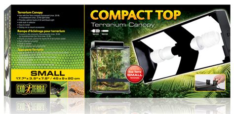 Exo terra compact tops terrarium canopy fluorescent lighting reptile lizard viv. Seaview Aquarium Centre - Exo Terra Small Compact Top ...