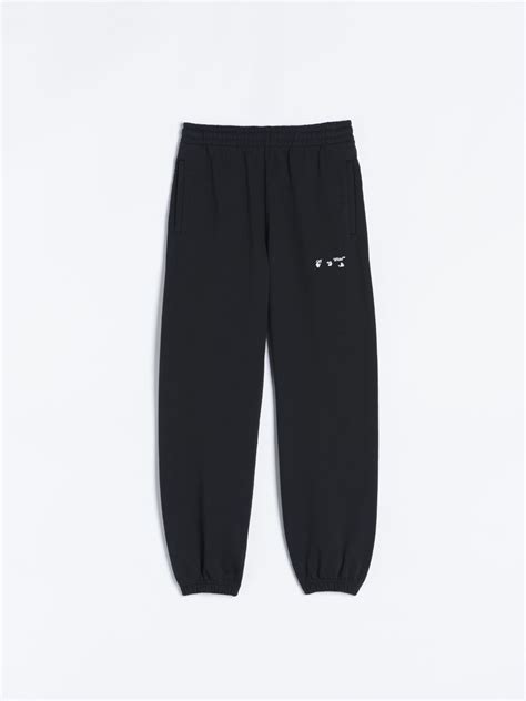 Logo Sweatpants In Black Off White™ Official Us