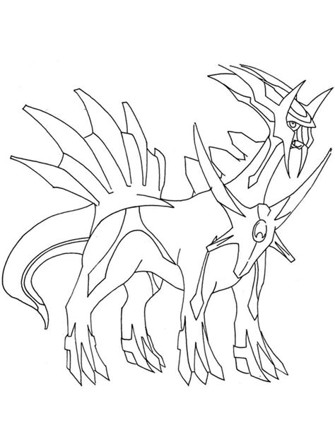 Coloring Pages Dialga
