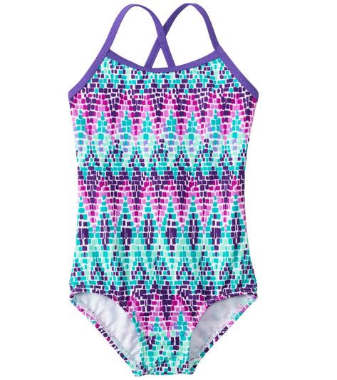 Kanu Surf Girls Candy One Piece Swimsuit 12 24mos At