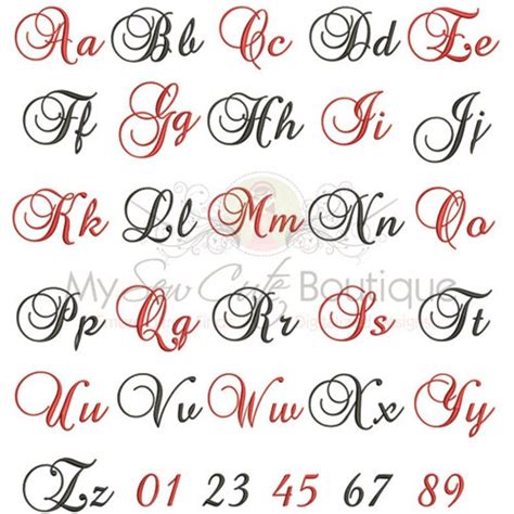 Embroidery Fonts Pes Fonts Embroidery Designs Alphabet Font Etsy Pes