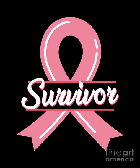 Breast Cancer Survivor Breast Cancer Awareness Digital Art By Yestic