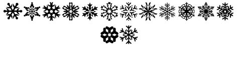Lp Snowflake Font By Shadowymist Fontriver