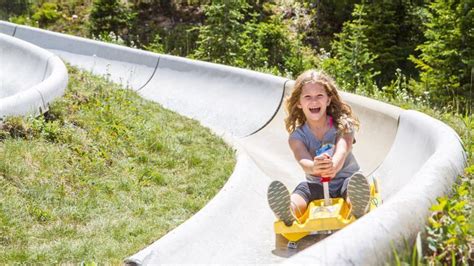 The Summer Alpine Slide Thrill Begins With A Six Minute Scenic