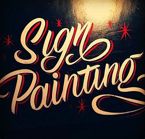 Hand Painted Signs By Caetano Calomino Sign Painting Lettering