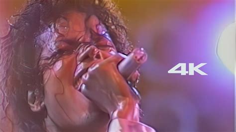 Michael Jackson Rock With You Live Yokohama 1987 4k Remastered Youtube