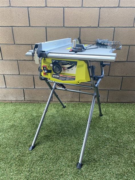 Ryobi 15 Amp 10 In Table Saw With Folding Stand For Sale In Jurupa