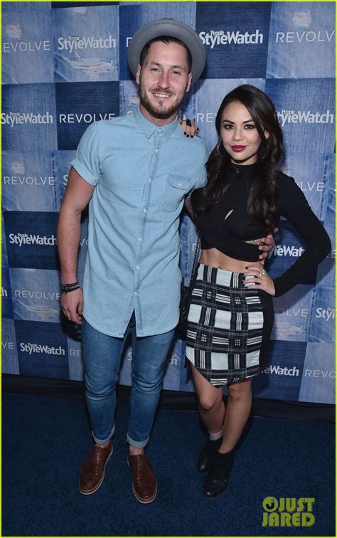 Janel Parrish Hits The People Stylewatch Denim Event With Partner Val