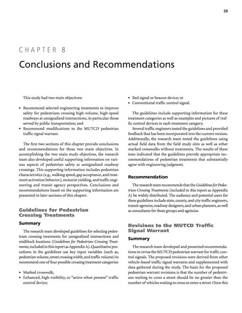 Long reports, such as feasibility and recommendation reports, are most often the final step in a series of documents that way, readers can check your findings, your logic, and your conclusions to make sure your methodology was sound and that they can agree with your recommendation. Chapter 8 - Conclusions and Recommendations | Improving ...