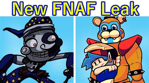 Five Nights At Freddy S Security Breach Leaks Concepts Fnf Mod Youtube