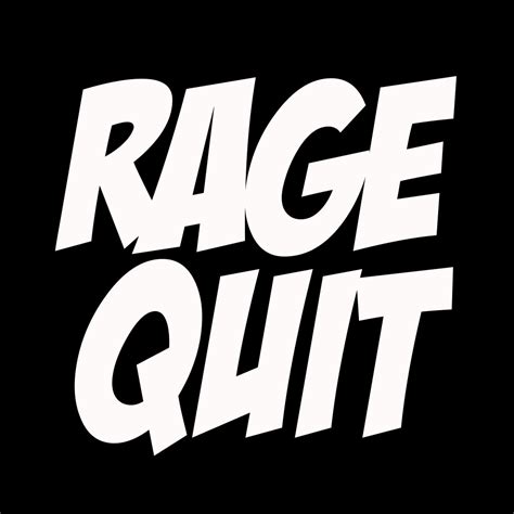 Rage Quit T Shirt Dot Cotton