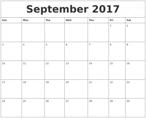 Fresh September Calendar Printable Free Printable Calendar Monthly