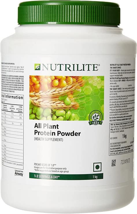 amway nutrilite all plant protein powder 1kg au health household and personal care