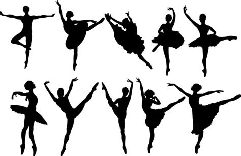 Ballet Dancers Silhouette