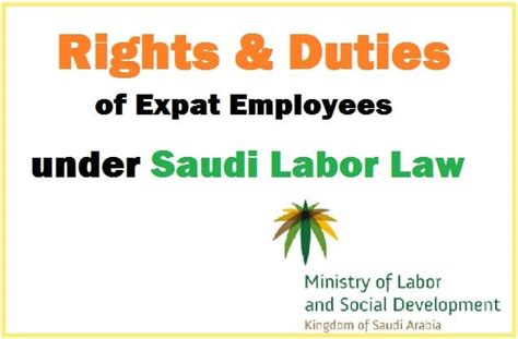 Rights Of Expatriate Employees Under Saudi Labor Law Saudi Expatriate