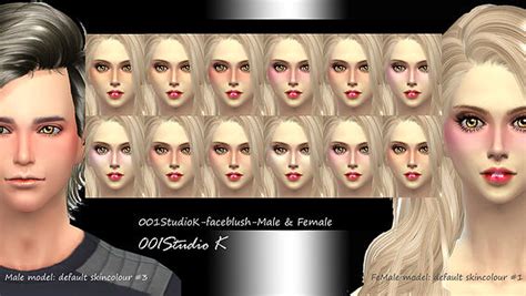 Face Blush At Studio K Creation Sims 4 Updates