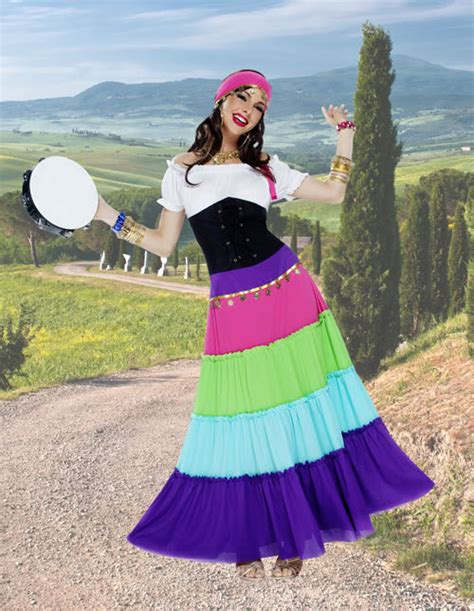 International Costumes Adult Genie Sexy Gypsy Halloween