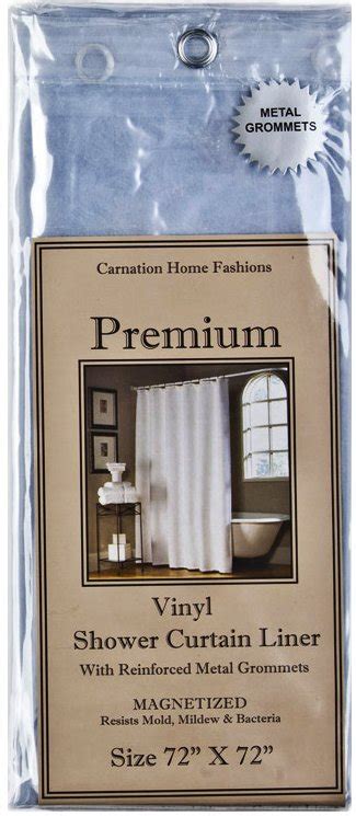 Штора для ванной Carnation Home Fashions Premium 4 Gauge Super Clear защитная купить в магазине