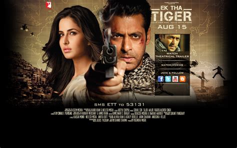 Ek Tha Tiger Salman Khan And Katrina Kaif Releasing 15th August 2012