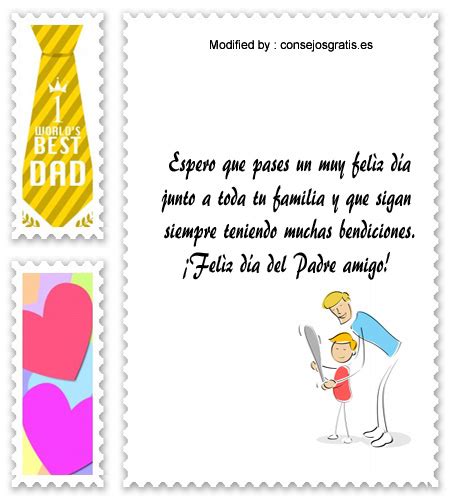 Enviar saludos a un papà primerizo. Bonitos Mensajes Por El Día Del Padre Para Un Papá ...