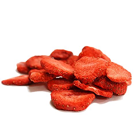 Strawberry Sliced Freeze Dried 100g