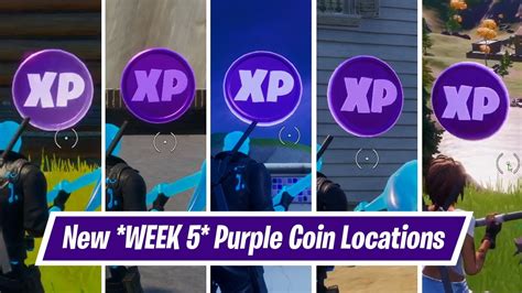 Do leave a comment if you have any doubts in this video. Week 5 - All Purple / Epic XP Coin Locations in Fortnite ...