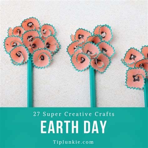 Teaching english is tremendously rewarding, right? 12 Earth Day Crafts and Art Projects - Tip Junkie
