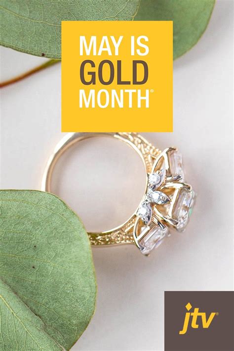May Is Gold Month Shop This Moissanite Gold Ring At Dream