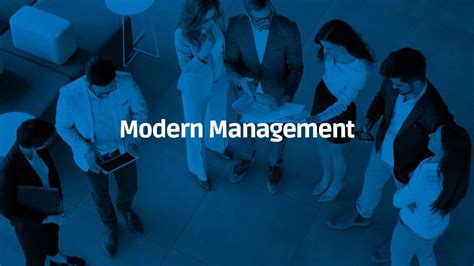 Modern Management Moderne Styring Og Vedligehold