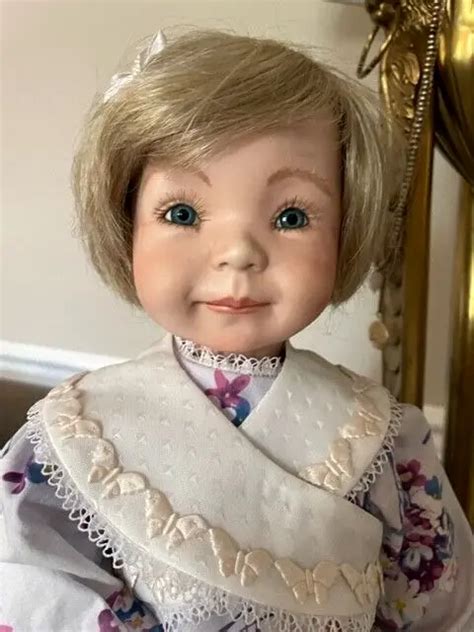 Dianna Effner Jenny Ii 1993 Expressions 16 Doll Porcelain Cloth Hand