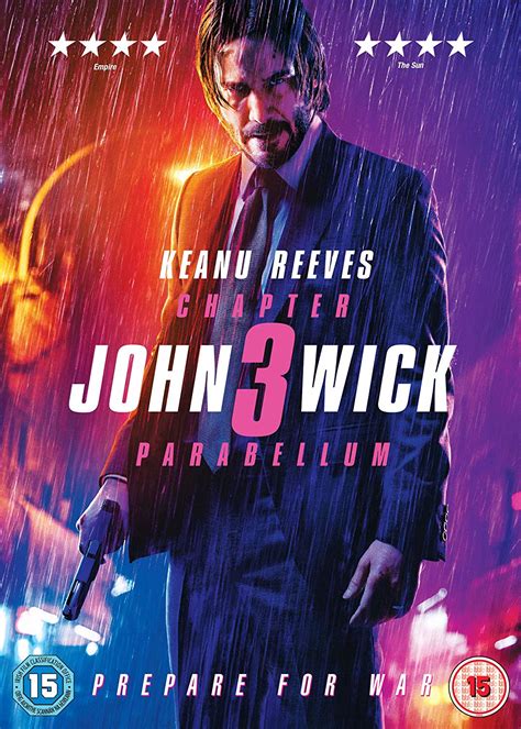 John Wick Chapter 3 Parabellum 2019 Dvd Keanu Reeves Halle