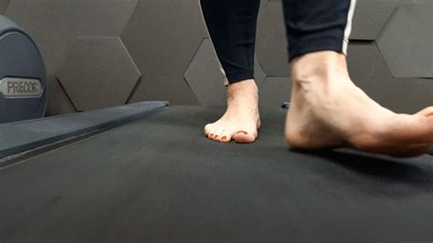 Giant Sweaty Feet Walk On A Treadmill Foot Adventures With Monika Clips4sale