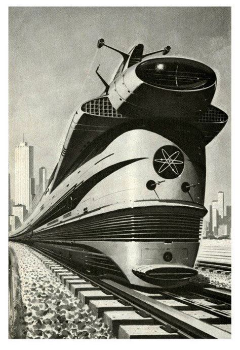 Cccp2017 On Twitter Retro Futuristic Retro Futurism Locomotive