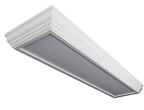 Led X Crown Molding Surface Light Fixture With Led Lamps Included