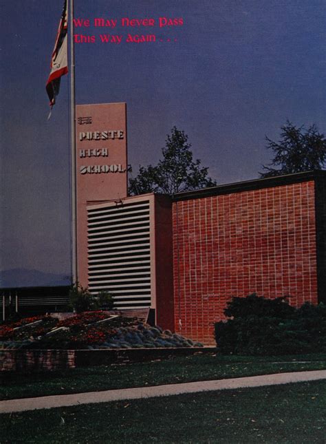 1974 Yearbook From La Puente High School From La Puente California
