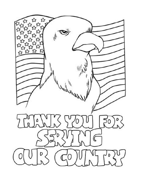 Make your unique style stick by creating custom stickers for every occasion! Veterans Day Thank You Printable Coloring Pages Sketch ...